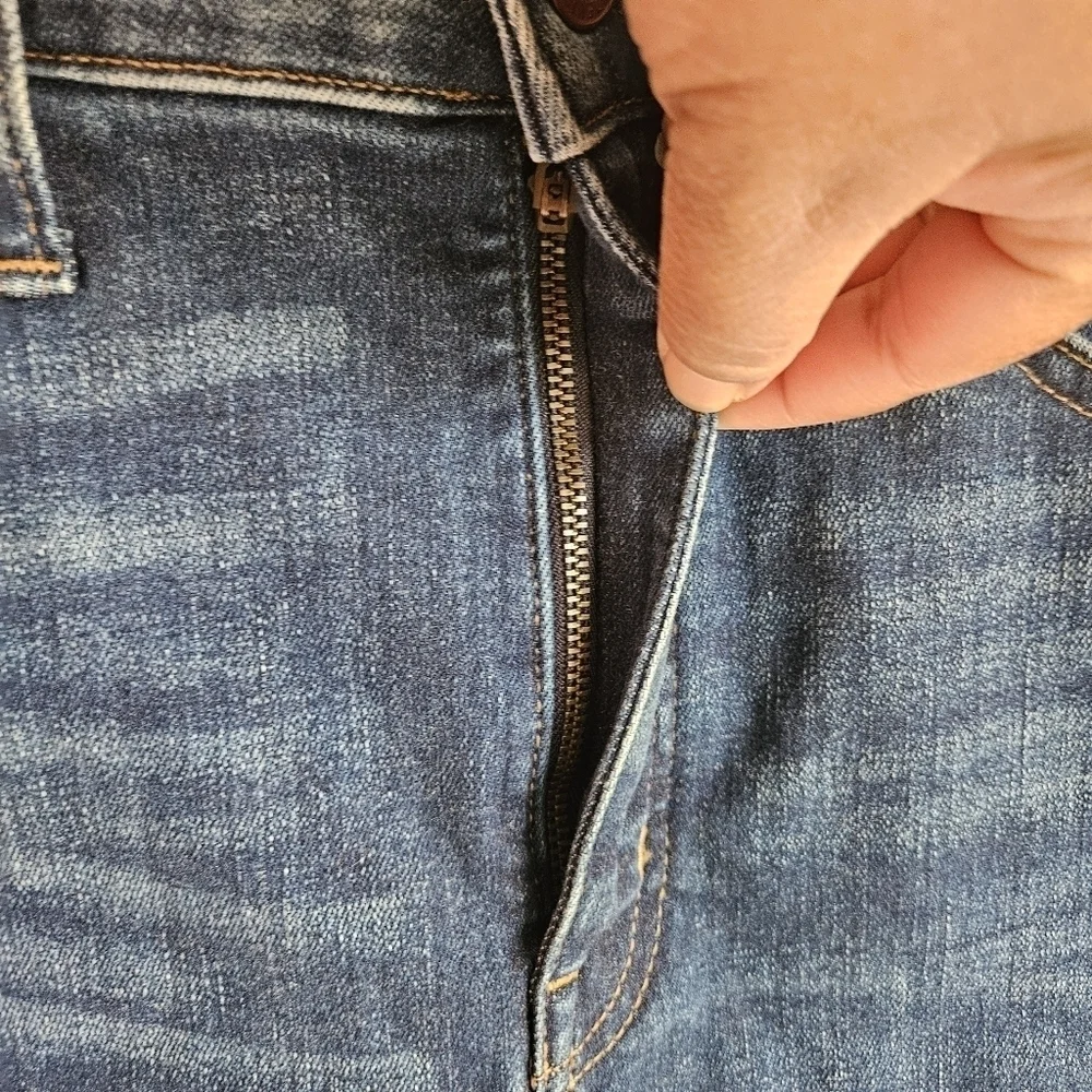 Madewell Medium Wash Curvy High-Rise Skinny Jeans